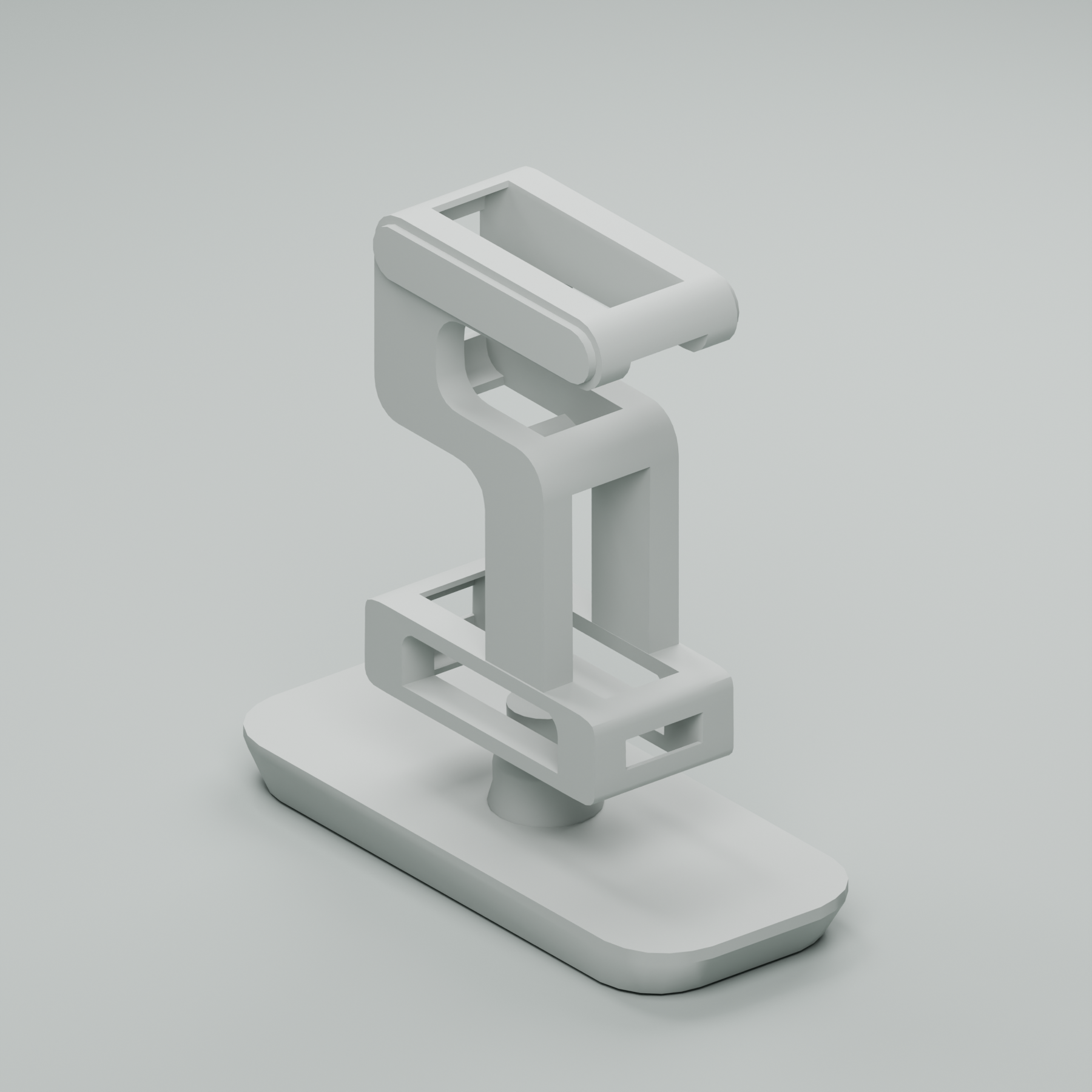 Stamp model by Henry Jiang, shown in neutral lighting.