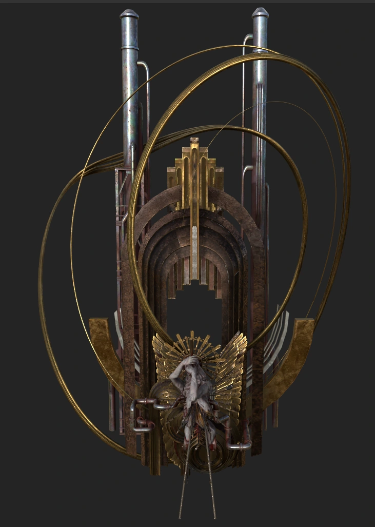 EPIC DOOR sculptural assembly