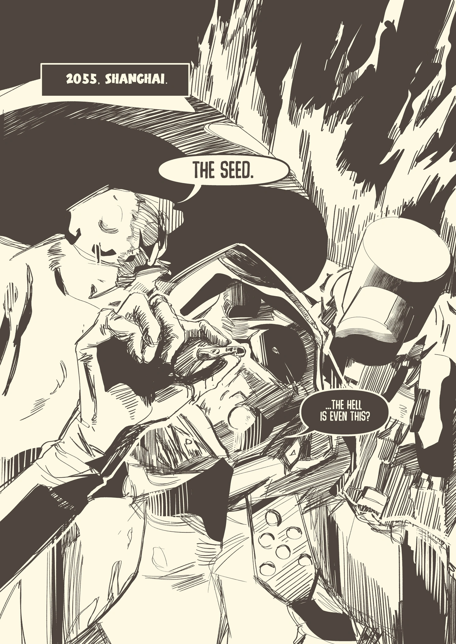 The Seed · Story page 1.