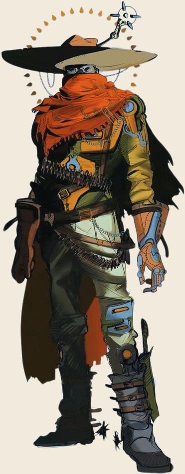The Wanderer · Character concept.